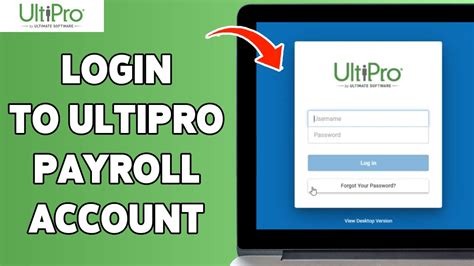 ultipro payroll log in