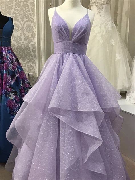 ultra violet prom dress