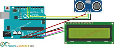 Ultrasonic Sensor Arduino With Lcd Code