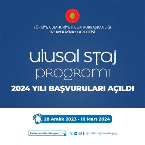 ulusal staj programı staj ücreti