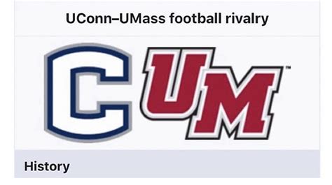 umass uconn rivalry