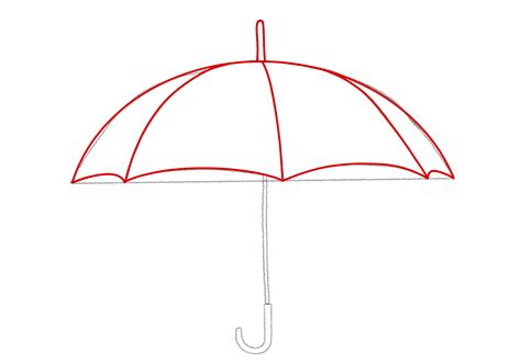 Umbrella Top Drawing