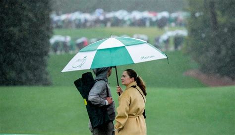 Umbrellas At The Masters