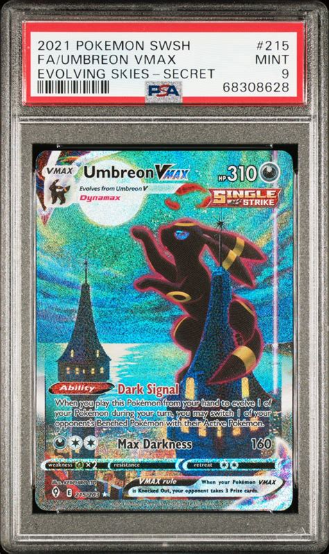 umbreon vmax psa 9