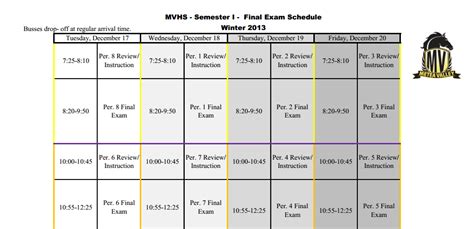 umd semester schedule