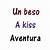 un beso meaning