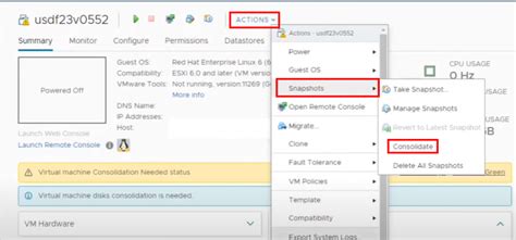 Unable To Consolidate Virtual Machine Disks Netbackup