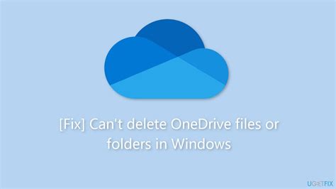 unable to delete onedrive folder