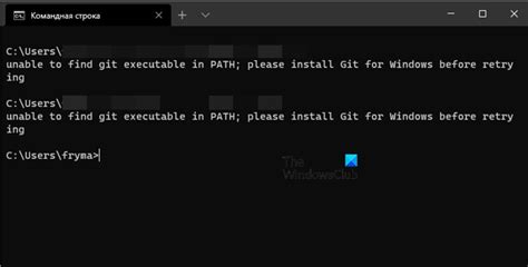 Unable To Install Git On Windows