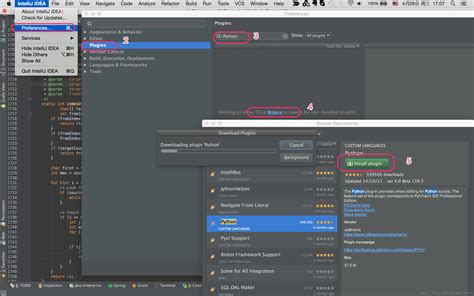unable to install python plugin in intellij