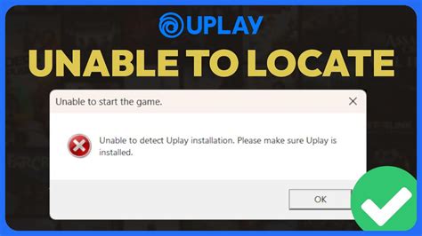 unable to locate uplay pc