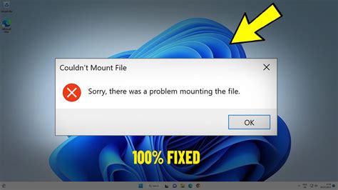 Unable To Mount Location Can't Mount File