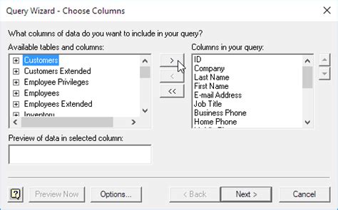 unable to open microsoft query in excel