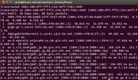 unable to ping ipv6 address in linux