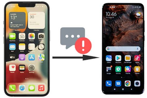 unable to receive text messages after switching from iphone to android
