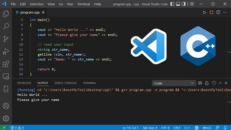 unable to run c program in vs code