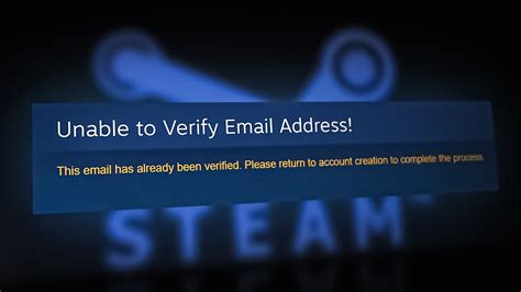 unable to verify email