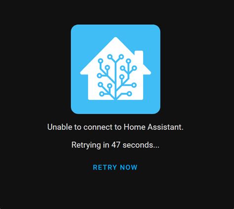 Unable to connect to Home Assistant error when playing video opened from notification