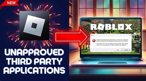 unapproved third party applications roblox