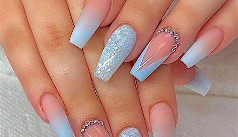 Rosa y azul | Pretty nails, Crazy nails, Manicure