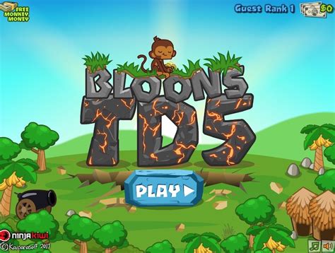 Black And Gold Games New Bloons Tower Defense 5 Unblocked