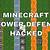 unblocked minecraft tower defence