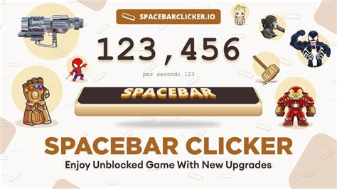 unblocked games spacebar clicker