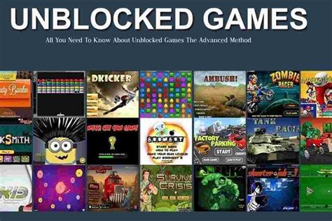 Unblocked Games World Advanced Method