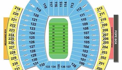 Unc Kenan Stadium Seating Chart