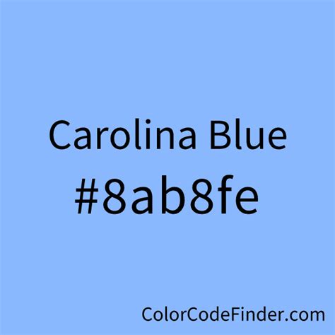Unc Blue Color Code