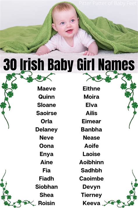 uncommon ancient irish girls names