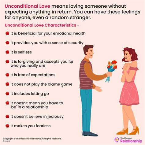 unconditional love definition child development