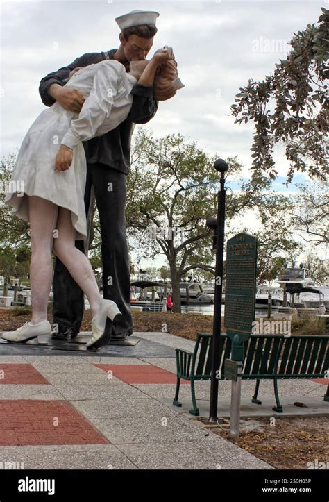 Unconditional Surrender Statue In Sarasota Fl