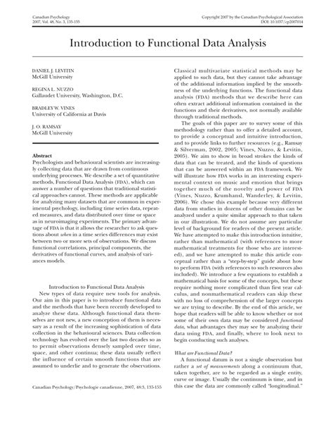 uncovering data across continua an introduction to functional data analysis