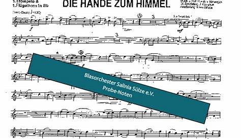 Die Hände zum Himmel - Big-Band - Musikverlag Abel