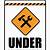 under construction printable sign