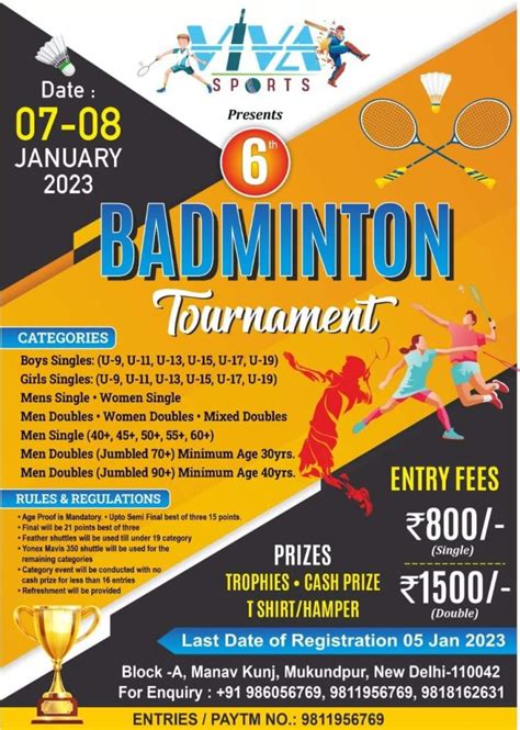 under 13 badminton tournament 2023