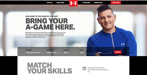 under armour career site