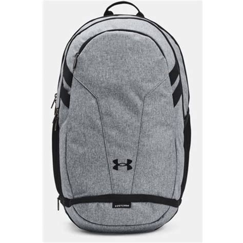 under armour hustle 5.0 backpack - pitch grey