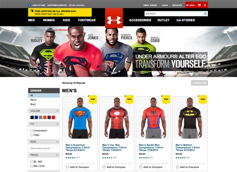 under armour site not working