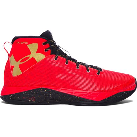 under armour sneakers mens red