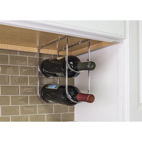 Under Cabinet Bottle Rack