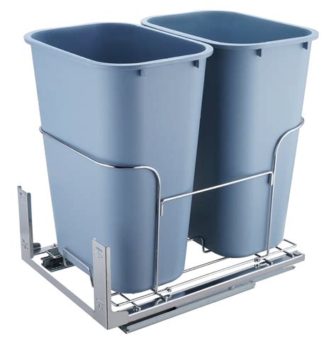 under cabinet waste container