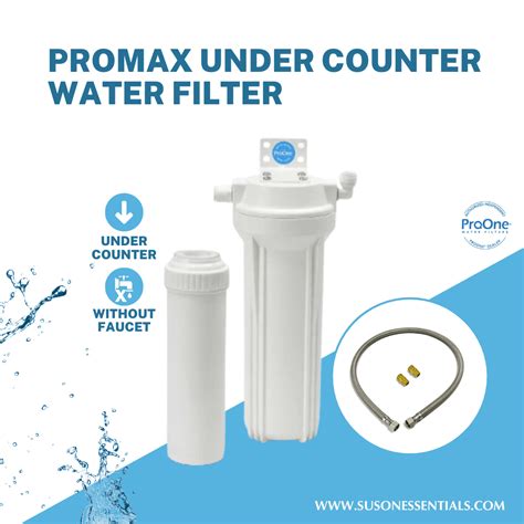 Under Counter Water Filter Without Faucet