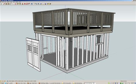 Under Deck Shed Plans