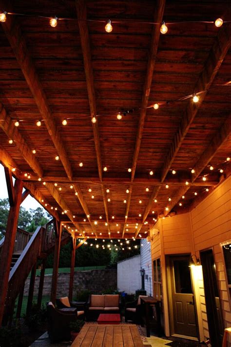 Under Deck String Lights