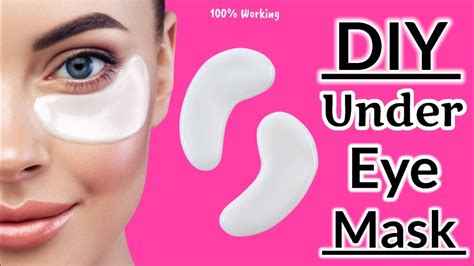 Under Eye Mask Instructions