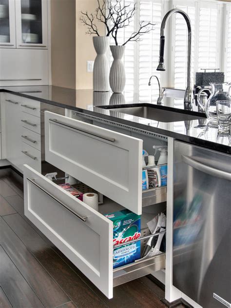 Under Kitchen Sink Drawer Unit