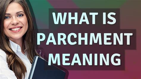 Under Parchment Meaning