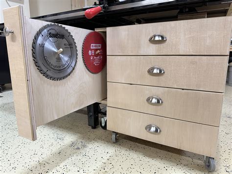 Under Table Saw Cabinet
